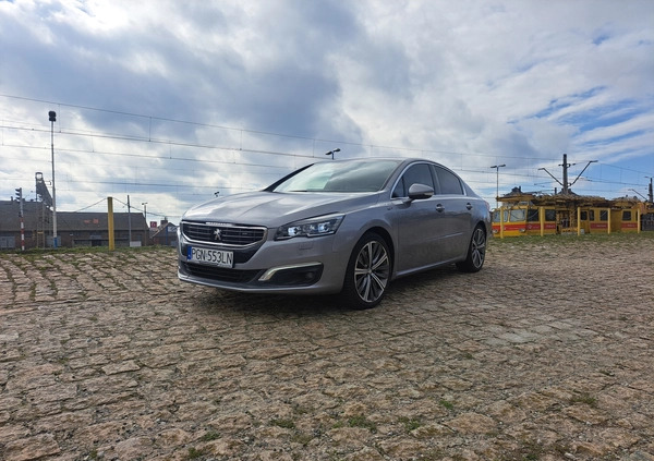 Peugeot 508 cena 62000 przebieg: 200000, rok produkcji 2017 z Gniezno małe 667